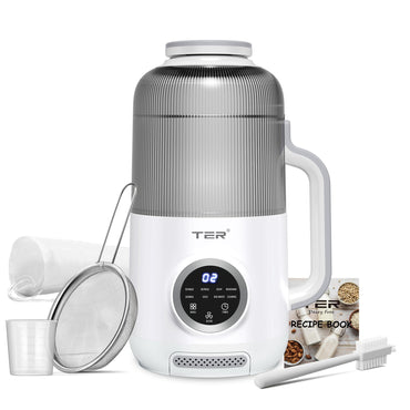 10-in-1 Electric Nut Milk Maker - 40oz, Auto-Clean, Delay Start & Keep Warma