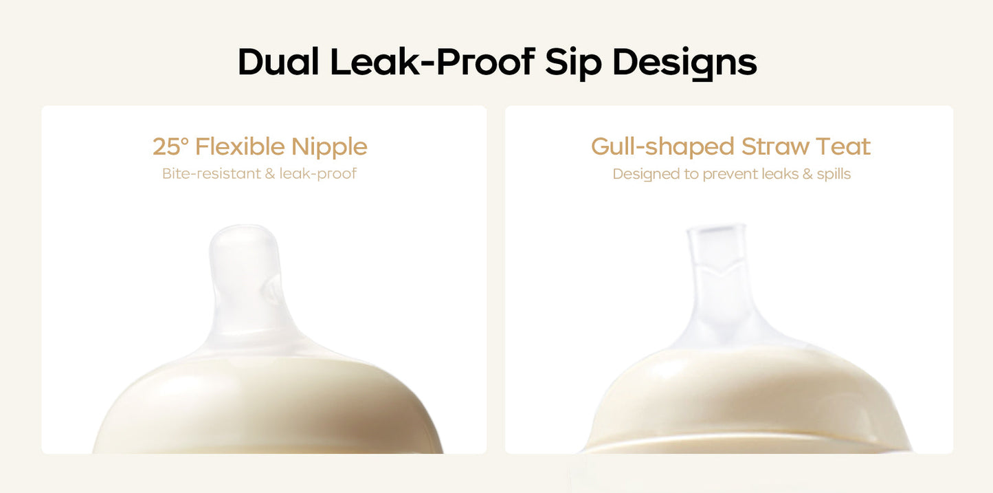 Tilted Anti-Spill Sippy Cup