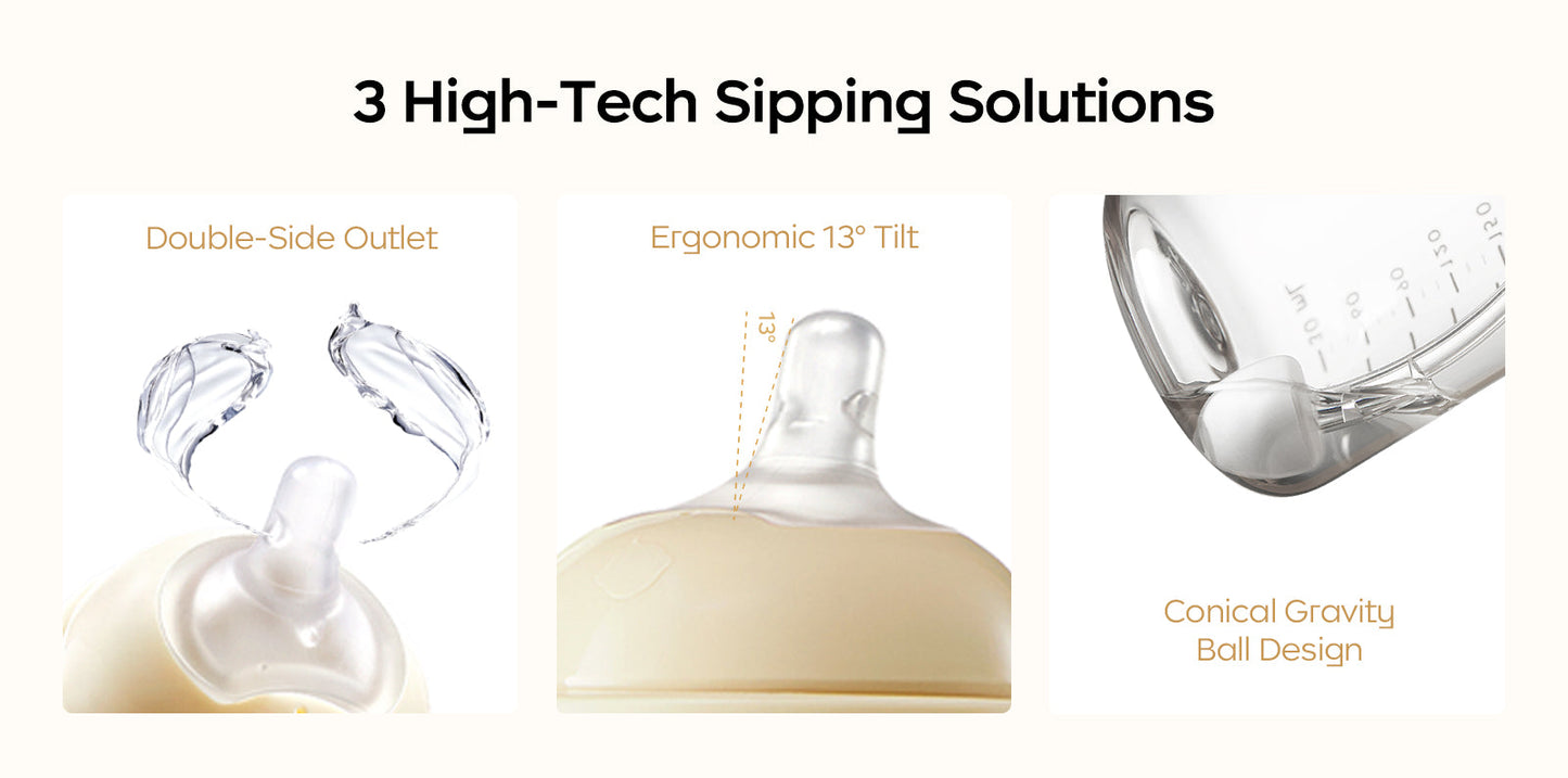 Tilted Anti-Spill Sippy Cup