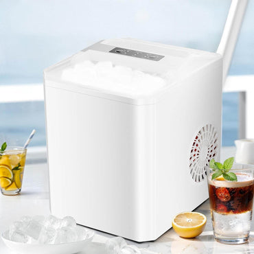 Ice Maker Self-Cleaning Portable Comes with Ice Scoop Suitable for Countertop