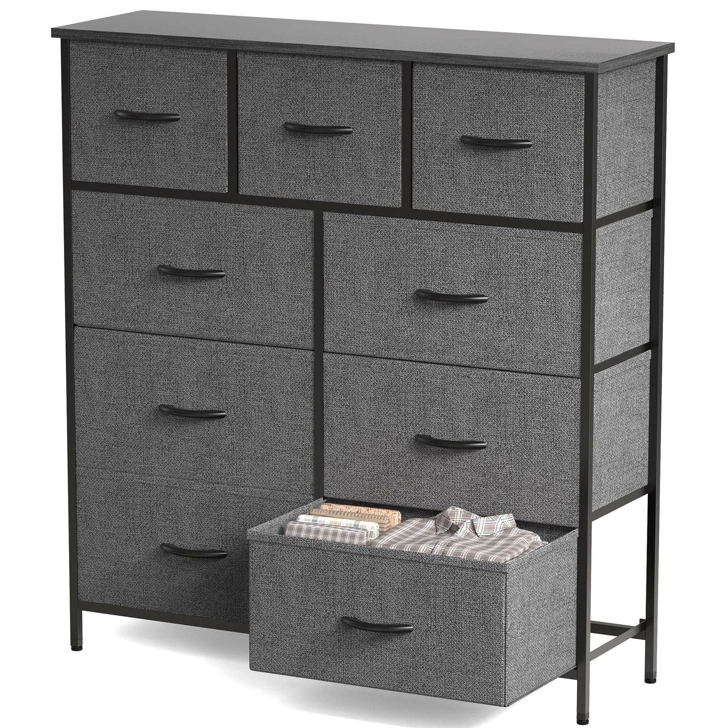 9 Drawer Combination Storage Fabric Cabinet