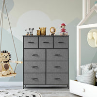 9 Drawer Combination Storage Fabric Cabinet