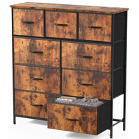 9 Drawer Combination Storage Fabric Cabinet