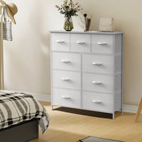9 Drawer Combination Storage Fabric Cabinet
