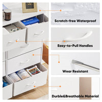 9 Drawer Combination Storage Fabric Cabinet