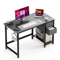 Computer Desk with Drawers for Home Office with Storage