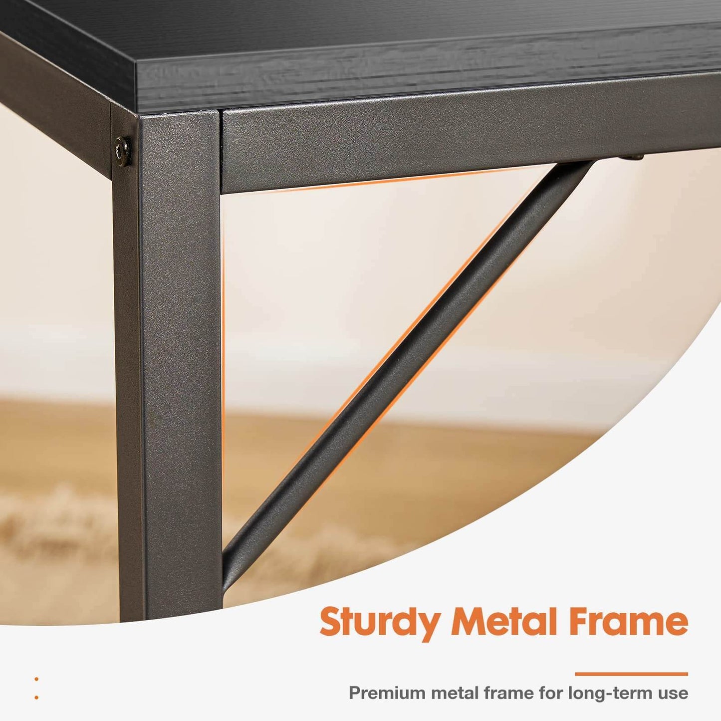Computer Desk with Drawers for Home Office with Storage