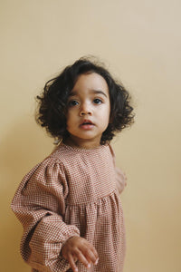 VICHY FLANNEL ROMPER
